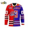 Custom Windsor Spitfires Mix Home And Retro Hockey Jersey