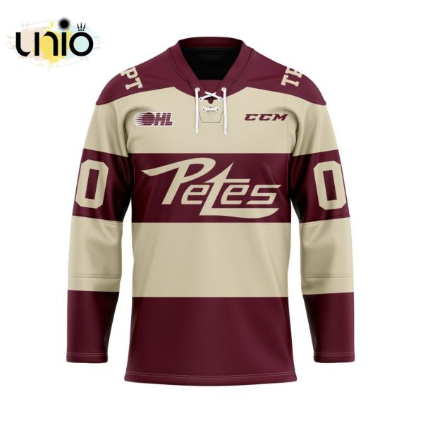 Custom Peterborough Petes Alternate Hockey Jersey