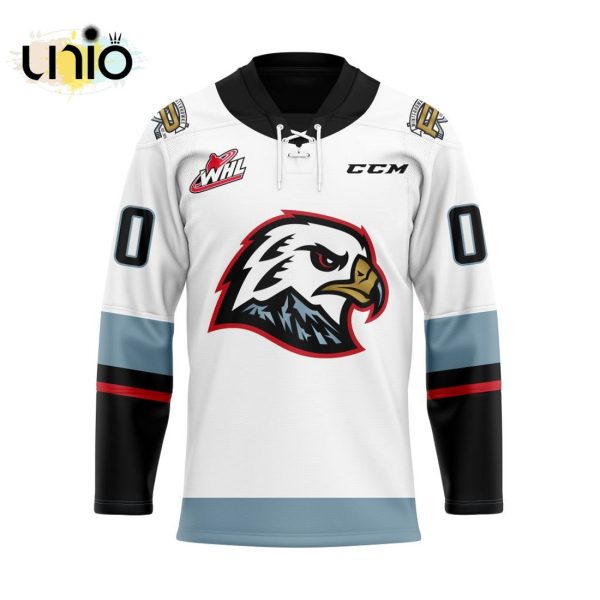 Custom Portland Winterhawks Away Hockey Jersey