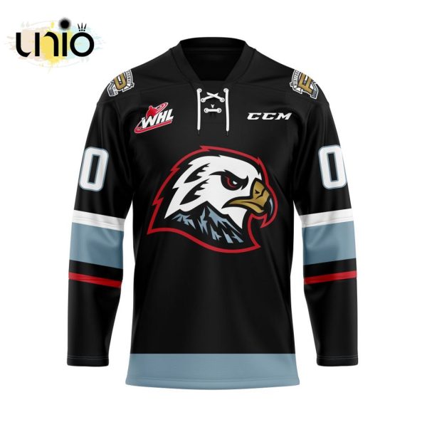 Custom Portland Winterhawks Home Hockey Jersey