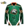 Custom Portland Winterhawks Reverse Retro Pattern Hockey Jersey