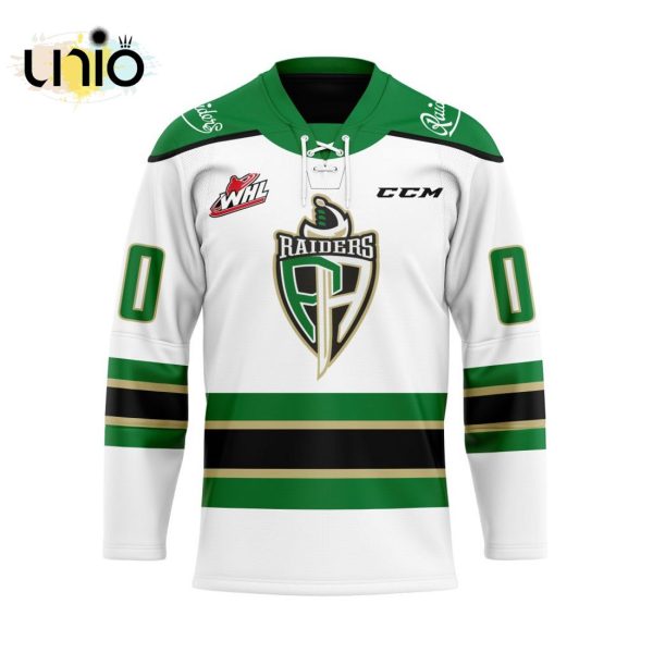 Custom Prince Albert Raiders Away Hockey Jersey