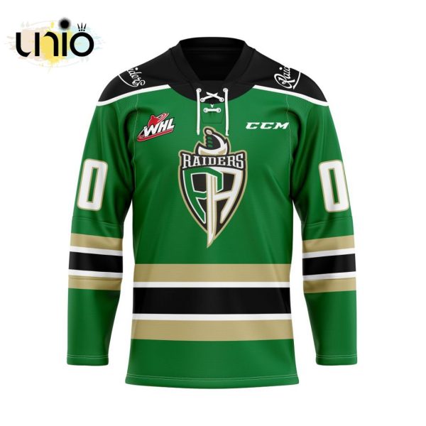 Custom Prince Albert Raiders Home Hockey Jersey