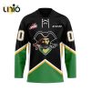 Custom Portland Winterhawks Team Hockey Jersey For St.Patrick Day