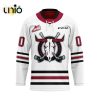 Custom Red Deer Rebels Home Hockey Jersey