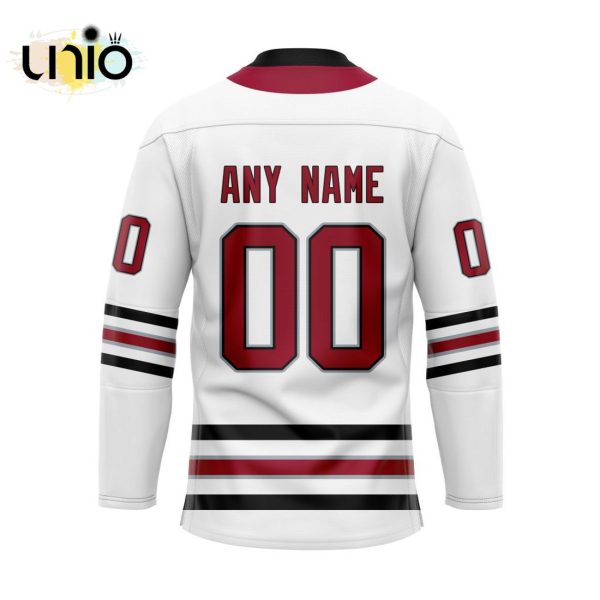 Custom Red Deer Rebels Away Hockey Jersey