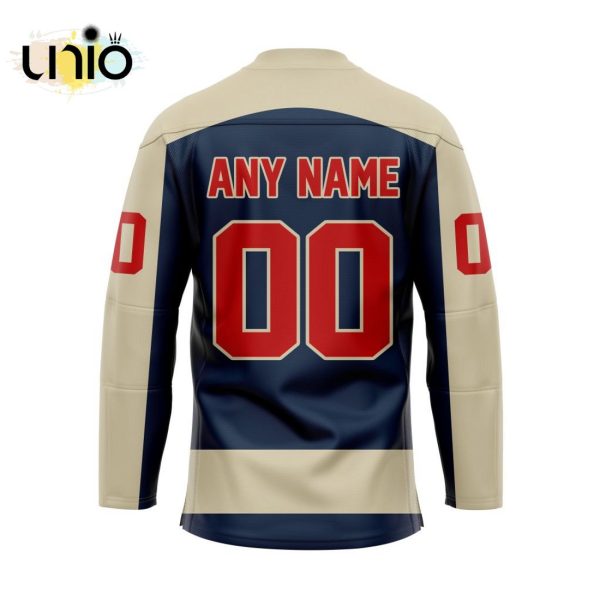 Custom Saginaw Spirit Alternate Hockey Jersey