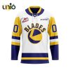 Custom Saskatoon Blades Home Hockey Jersey