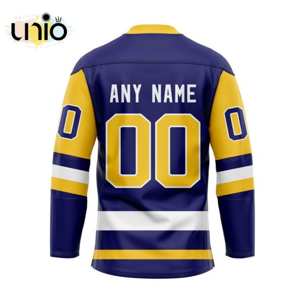 Custom Saskatoon Blades Home Hockey Jersey