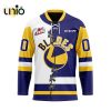 Custom Saskatoon Blades Home Hockey Jersey