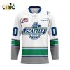 Custom Seattle Thunderbirds Home Hockey Jersey