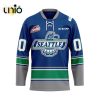 Custom Seattle Thunderbirds Away Hockey Jersey