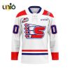 Custom Spokane Chiefs Home Hockey Jersey