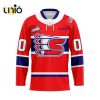 Custom Spokane Chiefs Away Hockey Jersey