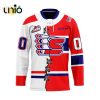 Custom Spokane Chiefs Home Hockey Jersey