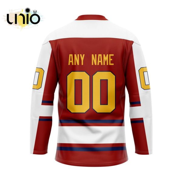 Custom Spokane Chiefs Reverse Retro Pattern Hockey Jersey