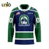 Custom Swift Current Broncos Mix Home And Away Hockey Jersey