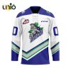 Custom Swift Current Broncos St Patrick Day Team Hockey Jersey