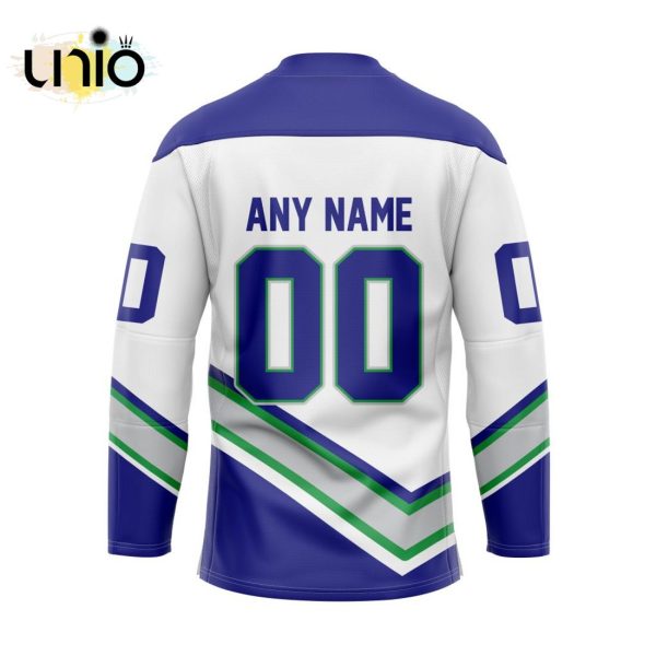 Custom Swift Current Broncos Reverse Retro Pattern Hockey Jersey