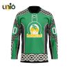 Custom Swift Current Broncos Reverse Retro Pattern Hockey Jersey