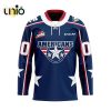 Custom Tri-City Americans Mix Home And Away Hockey Jersey