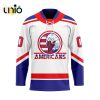 Custom Tri-City Americans Team Hockey Jersey For St.Patrick Day