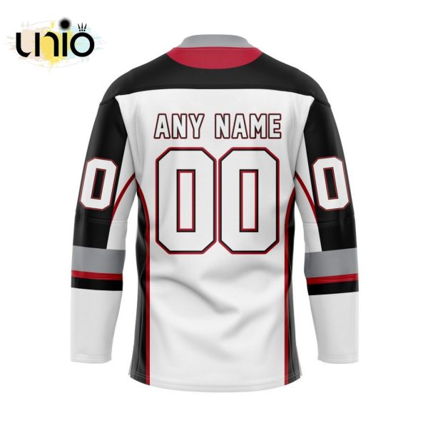 Custom Vancouver Giants Away Hockey Jersey