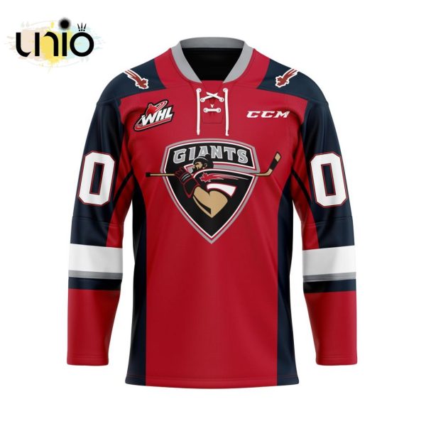 Custom Vancouver Giants Home Hockey Jersey