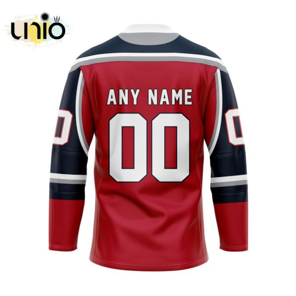 Custom Vancouver Giants Reverse Retro Pattern Hockey Jersey