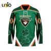 Custom Vancouver Giants St Patrick Day Team Hockey Jersey