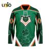 Custom Victoria Royals St Patrick Day Team Hockey Jersey