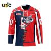 Custom Windsor Spitfires Alternate Hockey Jersey