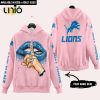 Green Bay Packers Custom Name Shut The F Up Pink Hoodie