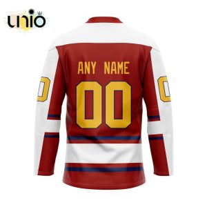 Custom Spokane Chiefs Reverse Retro Pattern Hockey Jersey