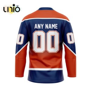 Custom Kamloops Blazers Reverse Retro Pattern Hockey Jersey