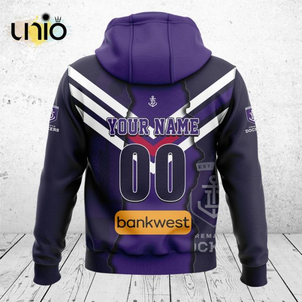 Fremantle Dockers AFL Mix Guernseys 2024 Collection Hoodie, Jogger