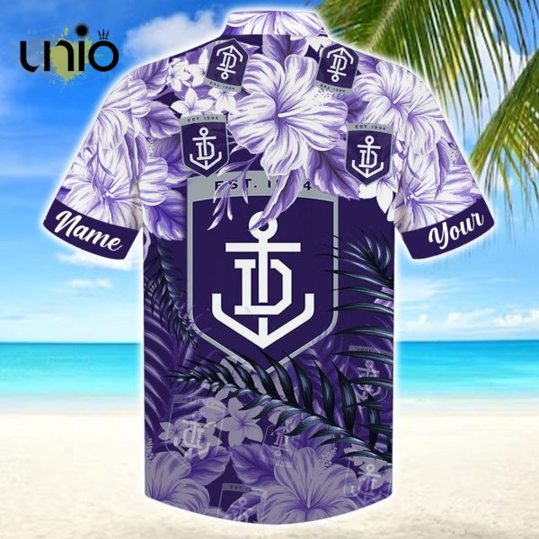 Fremantle Dockers AFL Sport Personalized Aloha Hawaiian Shirt