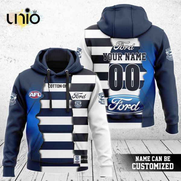 Geelong Cats AFL Mix Guernseys 2024 Collection Hoodie, Jogger