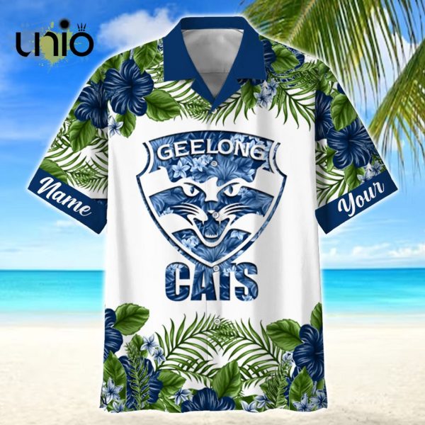 Geelong Cats AFL Sport Personalized Island Hawaiian Shirt