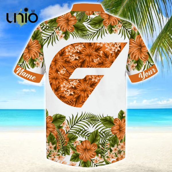 GWS Giants AFL Sport Island Personalized Hawaiian Shirt