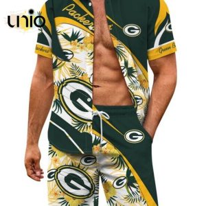 Green Bay Packers Designed Pattern Hawaiian Shirt