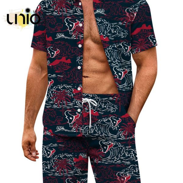 Houston Texans Designed Pattern Hawaiian Shirt