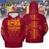 Iowa State Cyclones 2024 Men’s Basketball Champions Gold Hoodie