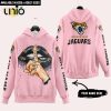 Kansas City Chiefs Custom Name Shut The F Up Pink Hoodie