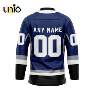 Custom Victoria Royals Reverse Retro Pattern Hockey Jersey