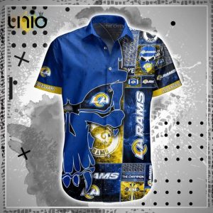 NFL Los Angeles Rams Skull New Trend Summber Hawaiian Shirt