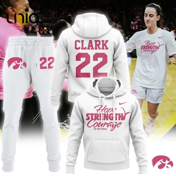 Limited Edition Caitlin Clark White Combo Hoodie, Jogger