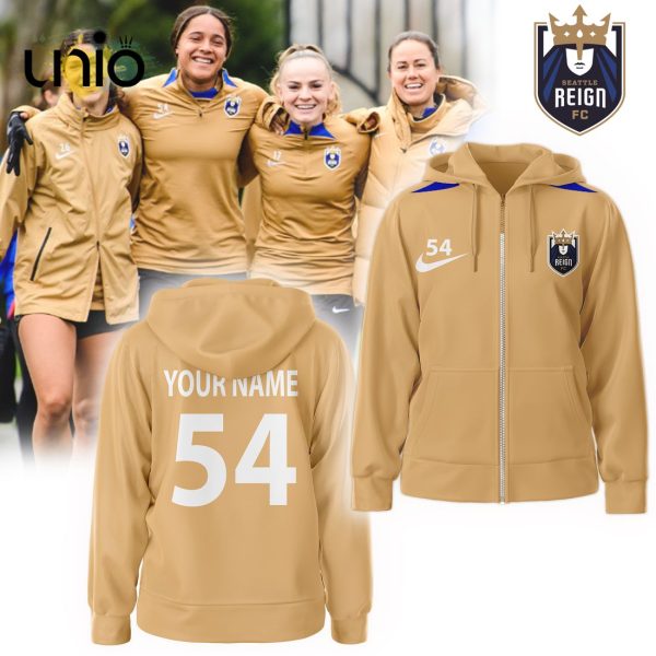 Limited Edition Seattle Reign FC New Golden Hoodie