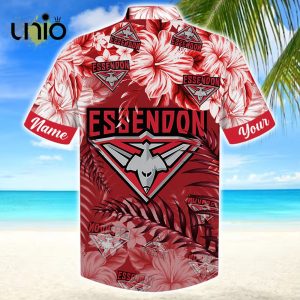 Essendon Bombers AFL Sport Personalized Tropical Hawaiian Shirt