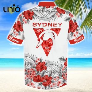 Island Sydney Swans AFL Sport Personalized Hawaiian Shirt